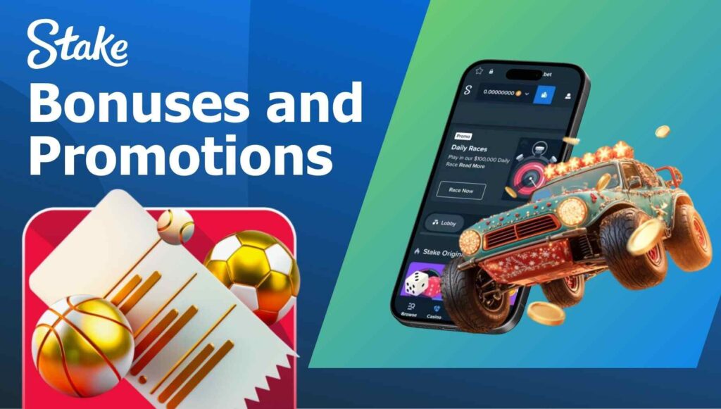 Stake India Mobile Application Bonuses and Promotions